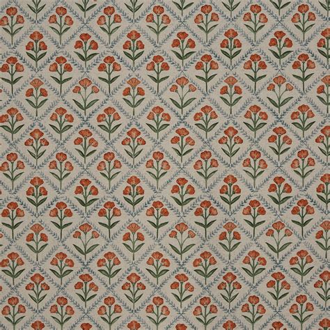 Chatsworth Ginger Fabric Greenhouse Prestigious Textiles