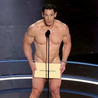 John Cena Oscars John Cena Presents Award Naked Contactmusic