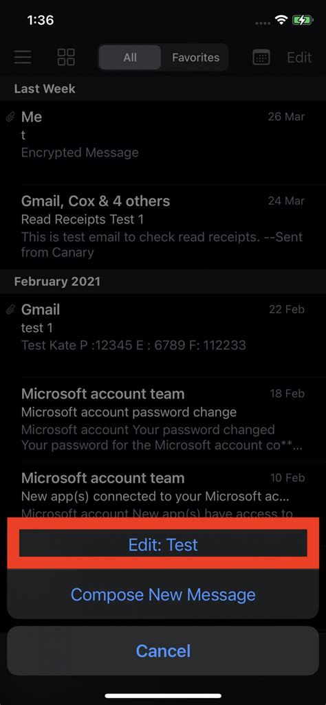 How To Edit Drafts In Ios Help Canary Mail