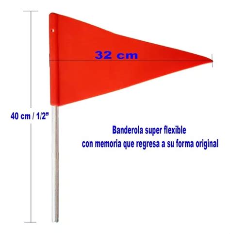 Bander N De Seguridad Flexible Color Rojo En Venta En Le N Guanajuato