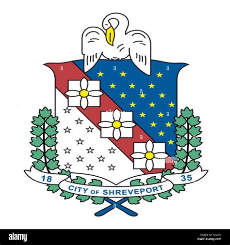 13 Coat Of Arms Of Shreveport Louisiana Stock Photo Alamy