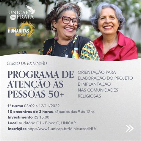 Unicap Abre Inscri O Para Curso Sobre Projeto De Aten O A Idosos Em