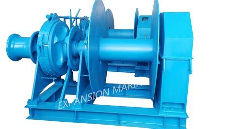 Marine Anchor Windlass Combined With Mooring Winch China Hydraulic