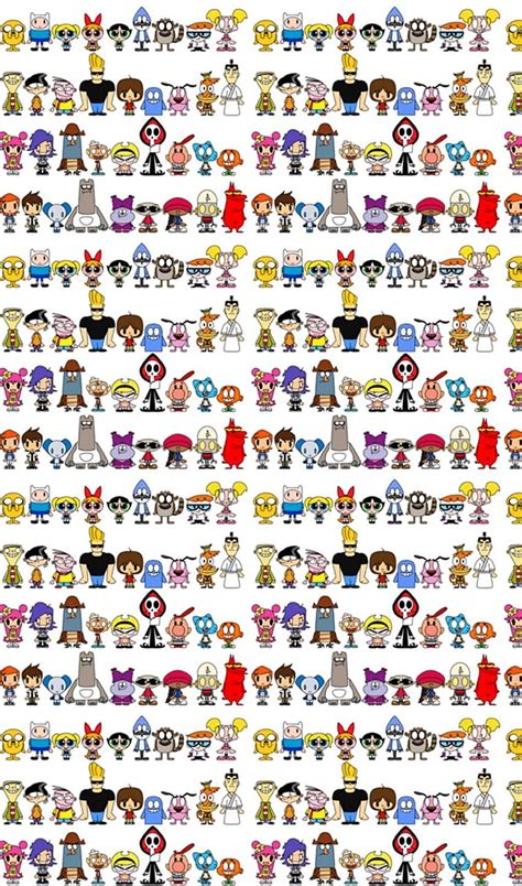 Cartoon Network Characters All Characters Hd Phone Wallpaper Pxfuel