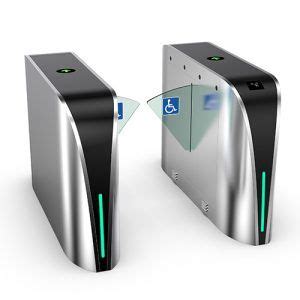 Optical Flap Turnstile Global Security Turnstile Gates Supplier Daosafe