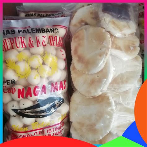 Jual Kerupuk Kemplang Getas Dan Bakar Ikan Asli Palembang Paket Duo