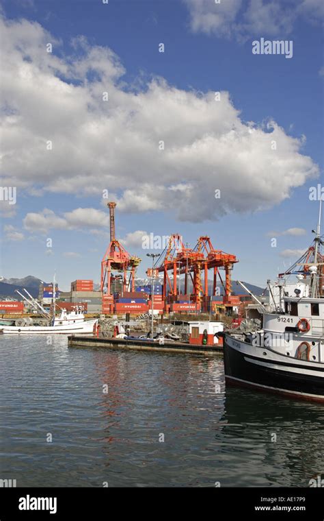 Port of Vancouver Canada Stock Photo - Alamy