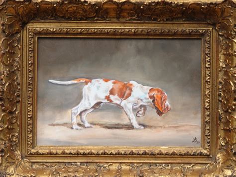 Bild Italiano Jagdhund Hund Vorstehhund Von Heike Deininger Kunstnet