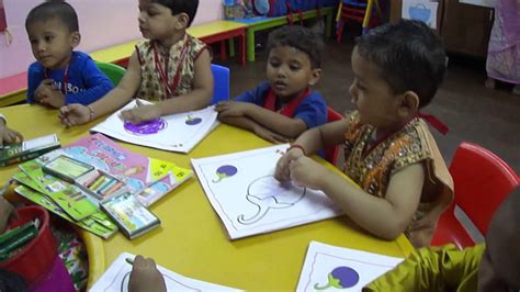 Drawing Session In Nursery Class Kkip Youtube