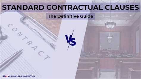 Standard Contractual Clauses The Definitive Guide By Wide Angle Analytics Medium