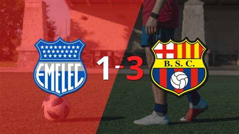 Barcelona Le Ganó El Clásico Del Astillero A Emelec Por 3 A 1 Infobae