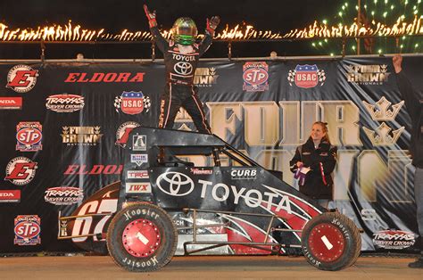 Windom And Abreu Pick Up First Eldora Wins During Crown Weekend