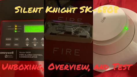 Silent Knight SK 6808 Unboxing Overview And Test YouTube