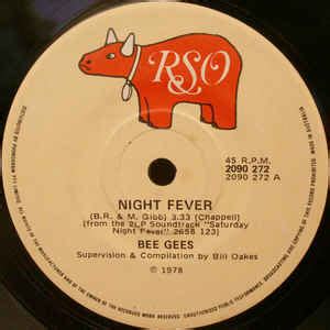 Bee Gees – Night Fever (1978, Vinyl) - Discogs