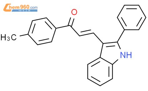 136230 34 7 2 Propen 1 One 1 4 Methylphenyl 3 2 Phenyl 1H Indol 3