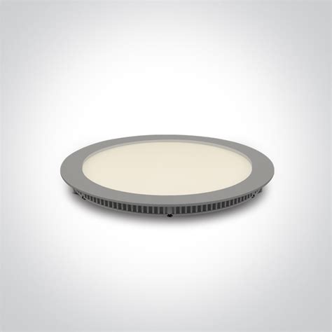 Dim Fa G W Round Recessed Panel Led W K Lm Ip V