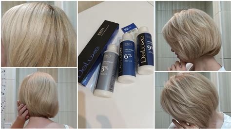 ОКРАШИВАНИЕ ВОЛОС ДОМА👍ESTEL DELUXE 10/61 #окрашивание #краскаволос # ...