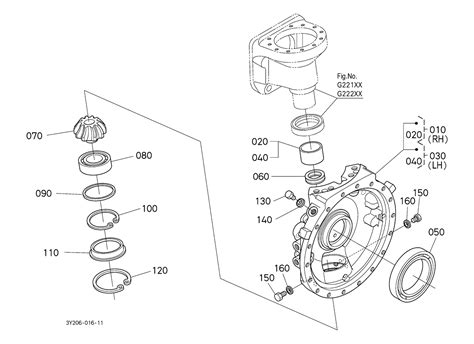 G22500 Front Axle Case Front Axlechassis Epc Kubota Online