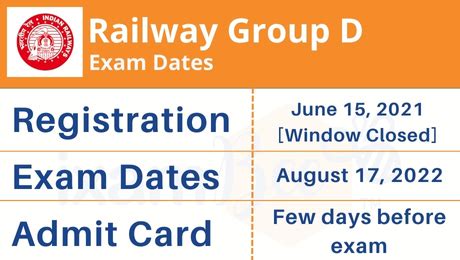 Rrb Group D Exam Dates Are Declared Officially By Indian Railway