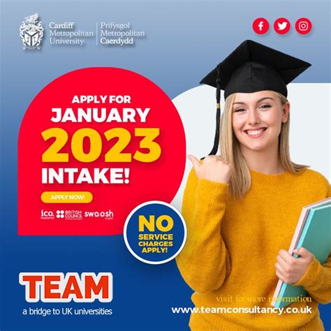 Cardiff Metropolitan University For January 2024 Intake