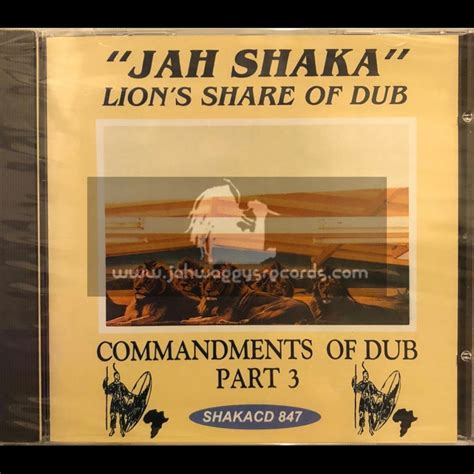 Jah Shaka Music CD Dub Salute 1 Jah Shaka