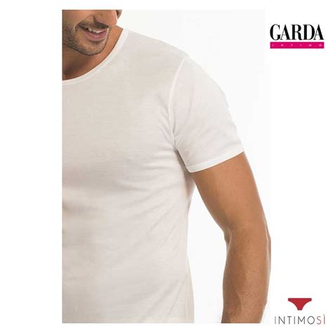 Maglia Intima Uomo Girocollo Mezza Manica In Filo Di Scozia 0034 Garda