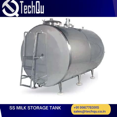 TECHQU 500 L To 10000 L Stainless Steel Storage Tank At Rs 75000 Piece