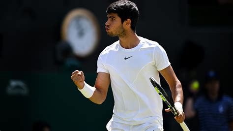 Wimbledon 2023: Top seed Carlos Alcaraz passes tricky Alexandre Muller ...