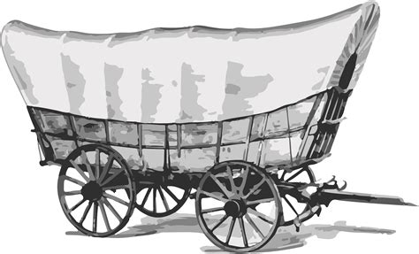 Oregon Trail Wagon Drawing at PaintingValley.com | Explore collection of Oregon Trail Wagon Drawing