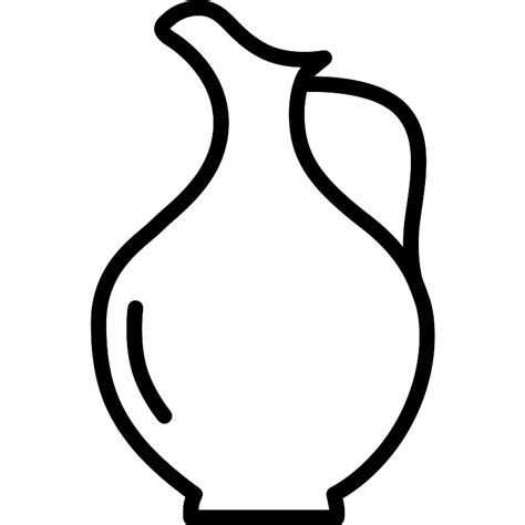 Glass Jug Vector SVG Icon - SVG Repo