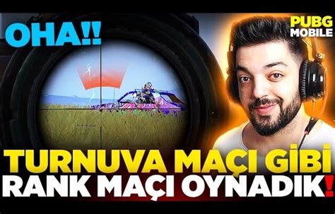 OHA TURNUVA MAÇI GİBİ RANK MAÇI Pubg mobile動画配信者支援ブログ