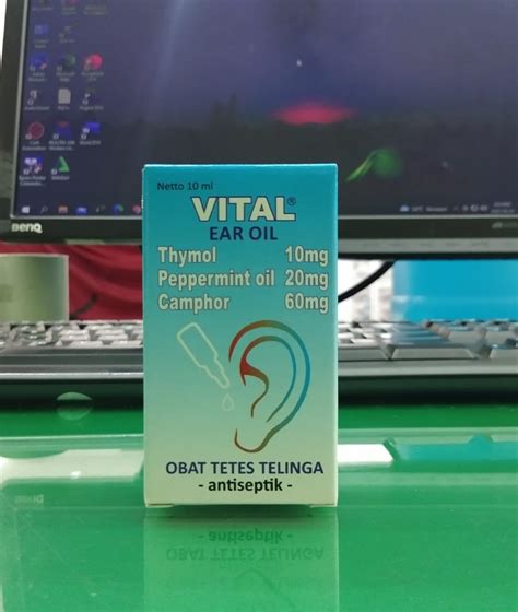 Vital Ear Oil Obat Tetes Telinga Antiseptik Isi 10 Ml Lazada Indonesia