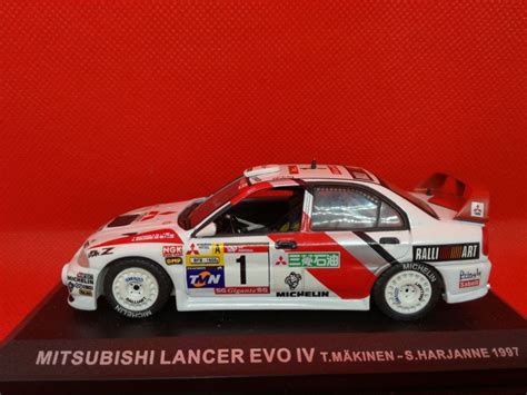 Miniatura 1 43 Mitsubishi Lancer Evo IV Makinen Rally De Portugal 1997