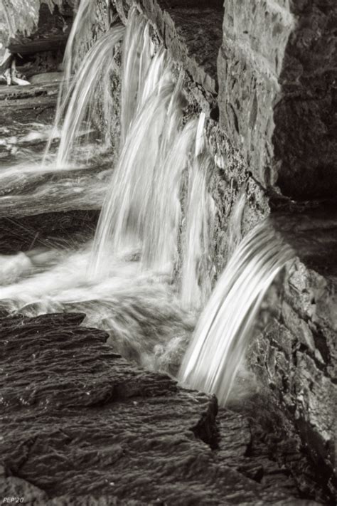 Sepia Tone Waterfall Phil Perkins · Photography