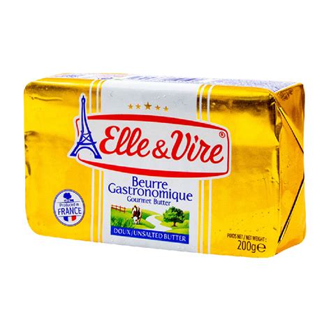 Elle Vire Unsalted Butter 200 G