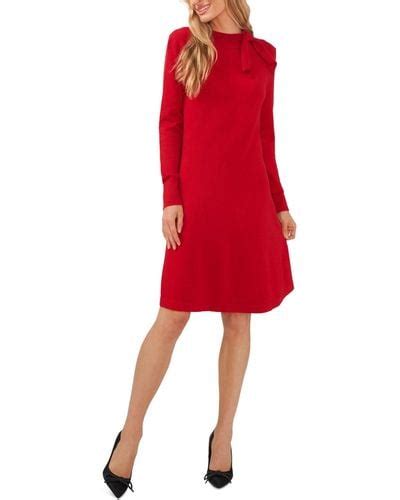 Red Mock Neck Sweater Dresses For Women Up To 79 Off Lyst