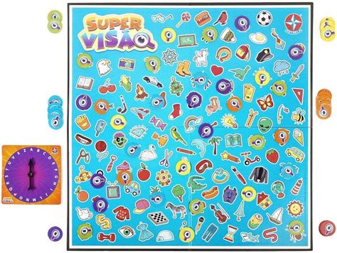 Jogo Super Visão Brinquedo Educativo de Entretenimento Jogo Infantil