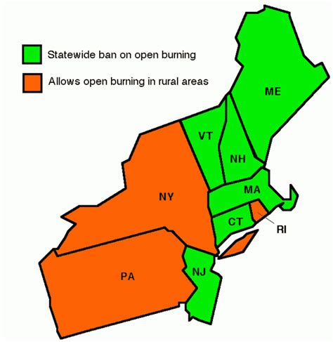 Northeast Region Map Blank