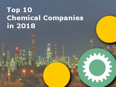 Top Ten Chemical Companies In 2018 ChemistryViews