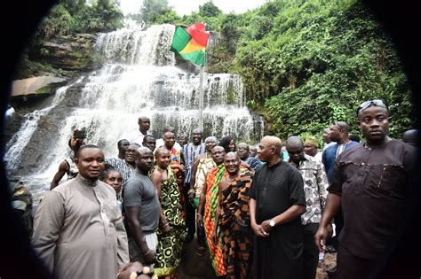 Bawumia reopens Kintampo Waterfalls - Prime News Ghana