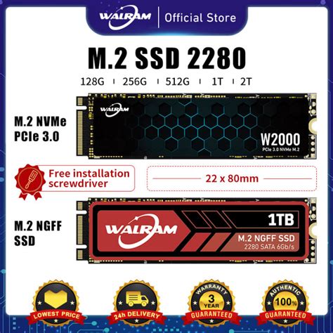 Walram Ssd Nmve M Gb Tb Gb Gb M Pcie Nvme Internal Solid