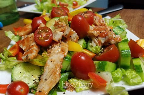 Garden Salad With Chicken