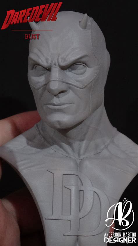 Daredevil Bust 3d Model 3d Printable Cgtrader