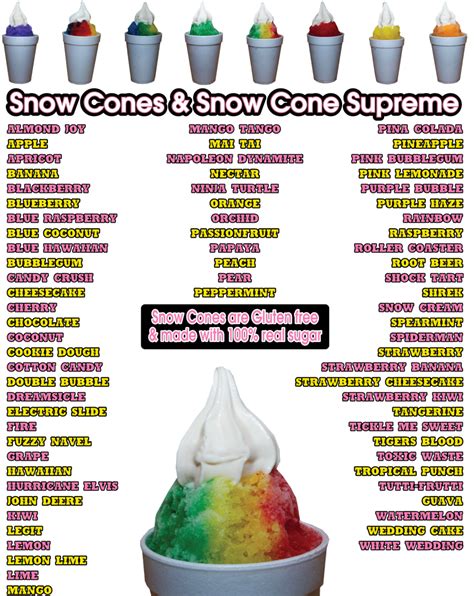 Jerrys Snow Cones