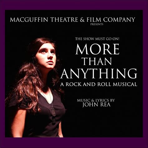 More Than Anything Movie Soundtrack Details - MacGuffin Theatre & Film ...