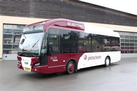 Eerste VDL Citeas LLE 99 Electric Voor Luxemburg VDL Groep