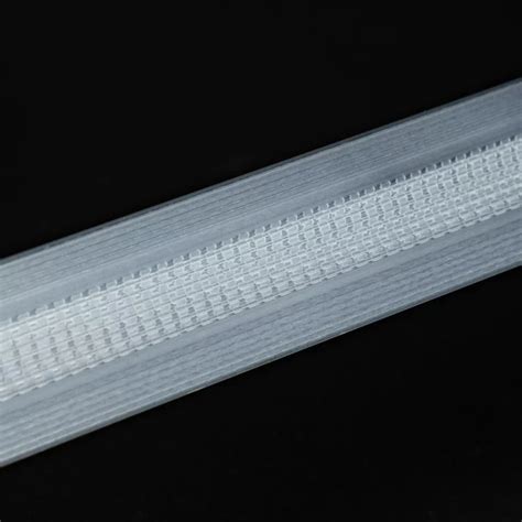 China Custom Transparent Flange Zipper Factory Double Flange Zippers