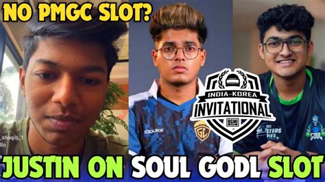 Justin On Soul Godl Slot In India Korea Invitational No Pmgc Slot