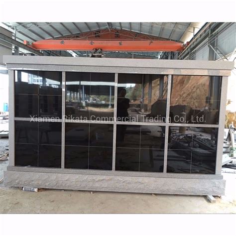 64 Niches Double Sides Custom Granite Columbaria China Private