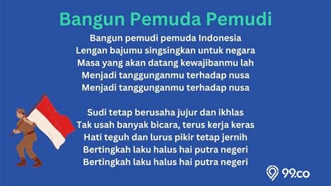 7 Lagu Sumpah Pemuda dan Liriknya